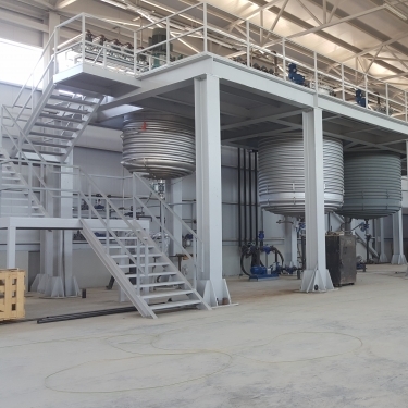 Antifreeze manufactured in the Antifreeze Manufacturing Plantis a liquid compound used in the heating and cooling processes, which increases the boiling temperature while it prevents water from being frozen.