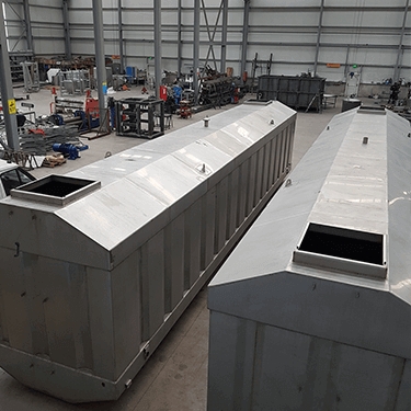 There are unit sections in package type treatment plants.These are the screen channel, pre-settlement chamber,the balancing chamber,and the biological reactors.Click to get information about package type treatment plants