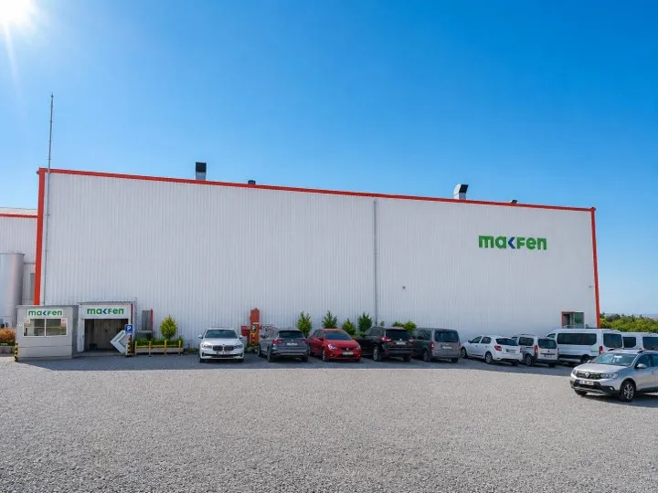 The Makfen production facility building in Gebze, Kocaeli