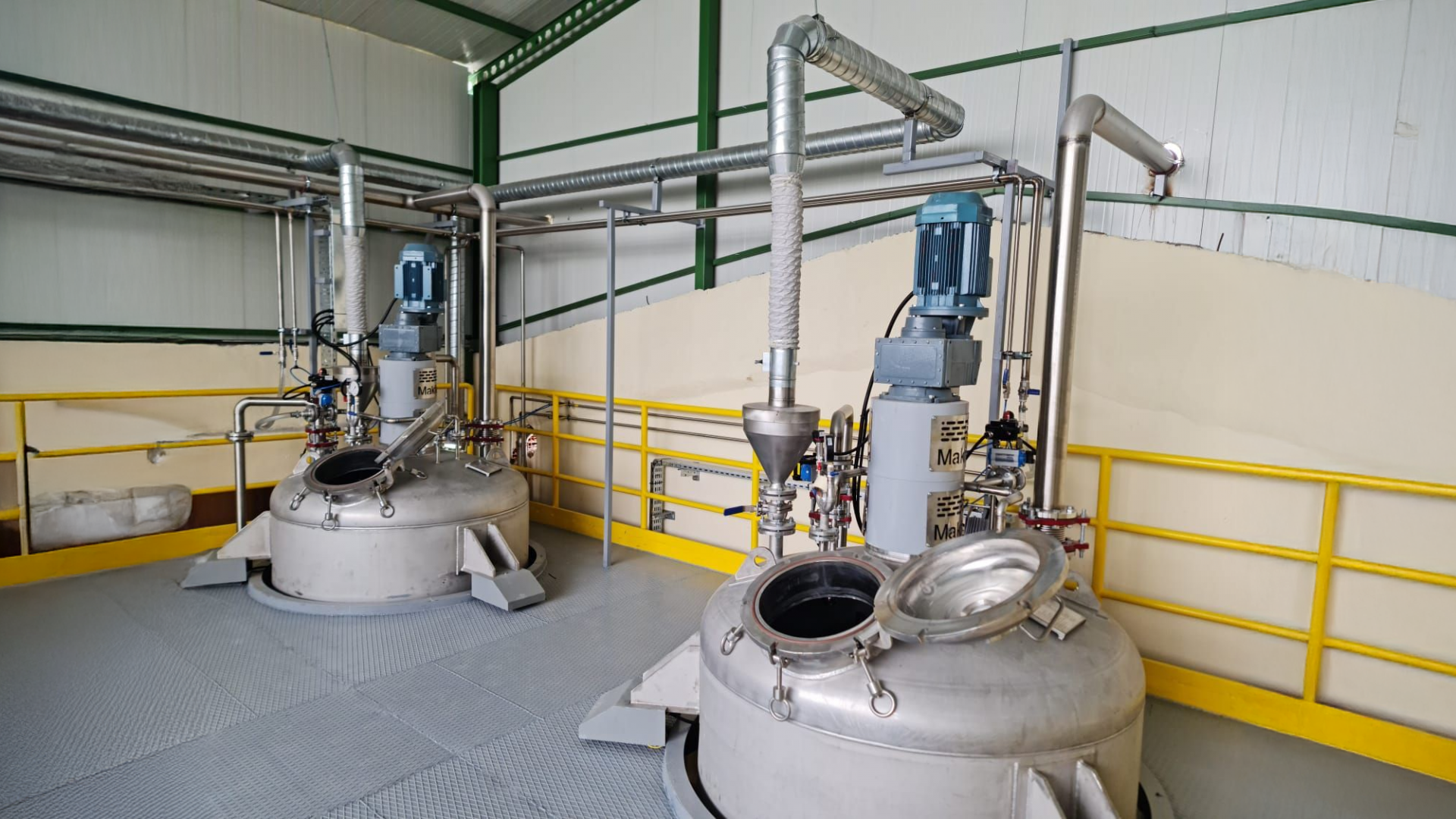 Antifreeze manufactured in the Antifreeze Manufacturing Plantis a liquid compound used in the heating and cooling processes, which increases the boiling temperature while it prevents water from being frozen.