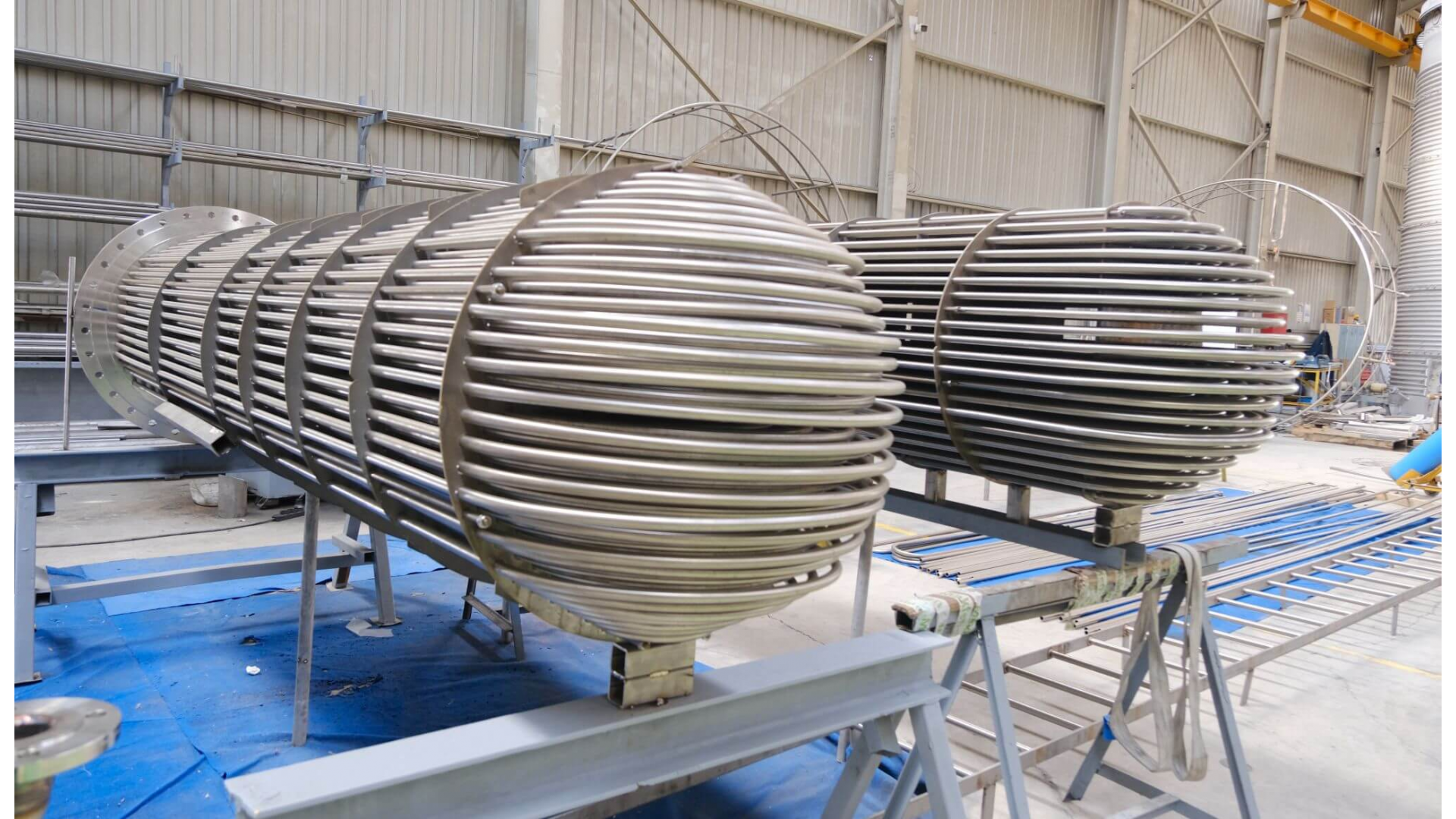 Get information about manufacture of the Tubular Heat Exchanger Manufacturing, get information and price about the heat exchangers, tubes and tube type heat exchanger types. 