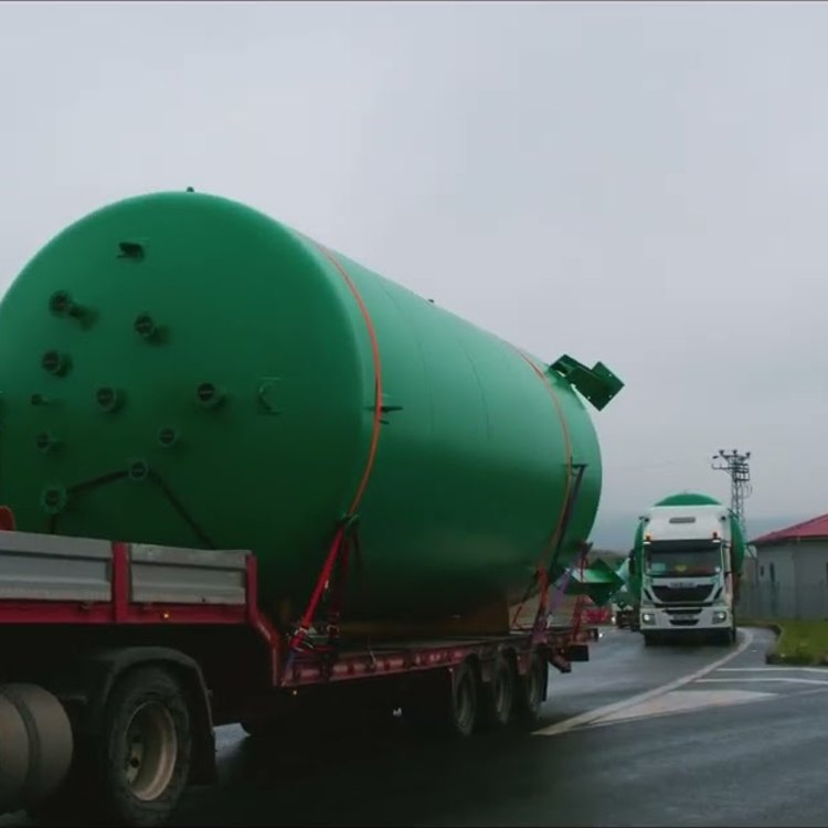 Herstellung von Tanklagern und Vorratstanks – Video zu Edelstahl-Prozessapparaten von Makfen